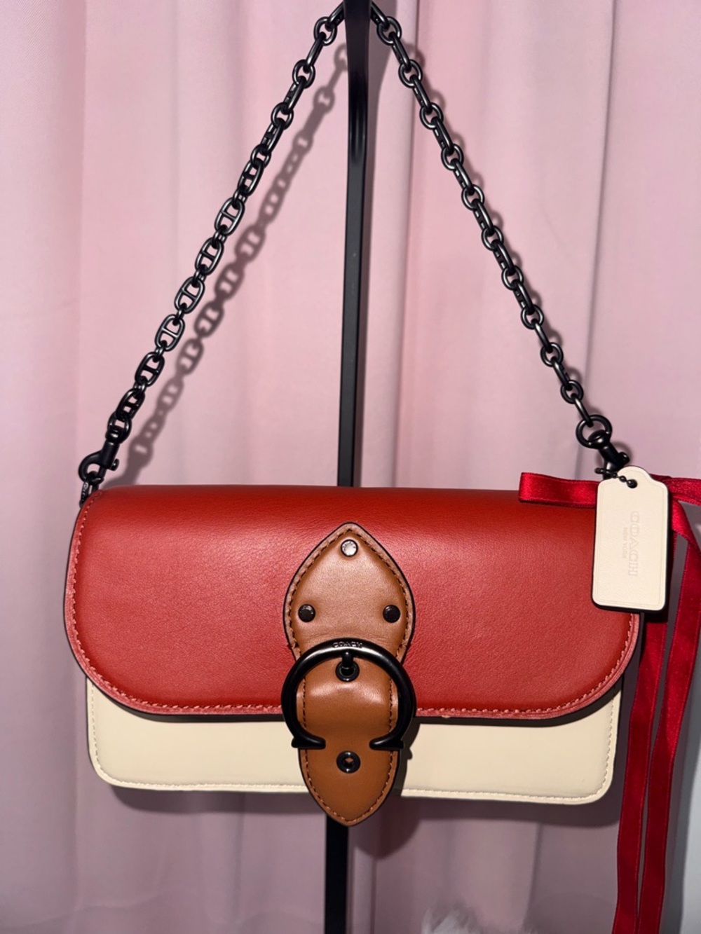 Coach Colorblock Leather Shoulder Bag – She’s Classy, Not Loud - Picture 2 of 10